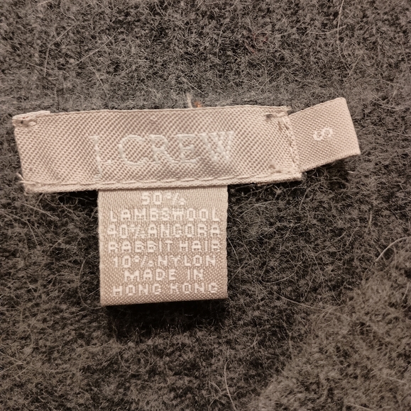 J. Crew, V neck, lambs wool sweater. Size small - Picture 2 of 3